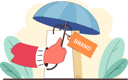 پیش‌نمایش فایل businessman-secures-new-brand-product-11262559 از پک وفاداری به برند