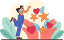 پیش‌نمایش فایل customer-gives-feedback-11262563 از پک وفاداری به برند