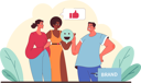 پیش‌نمایش فایل customers-like-new-brand-11262557 از پک وفاداری به برند
