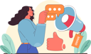پیش‌نمایش فایل woman-is-doing-brand-announcement-11262562 از پک وفاداری به برند