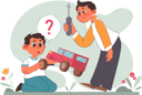 پیش‌نمایش فایل father-giving-screwdriver-to-child-for-repairing-toy-11356838 از پک فعالیت افراد