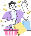 پیش‌نمایش فایل boy-is-happy-with-sale-shopping-11356506 از پک خرید