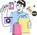 پیش‌نمایش فایل boy-makes-card-payment-for-online-shopping-11356515 از پک خرید