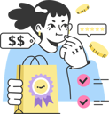 پیش‌نمایش فایل woman-likes-online-product-11356508 از پک خرید