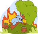 پیش‌نمایش فایل animal-crying-for-loss-forest-11364905 از پک اکولوژی
