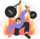پیش‌نمایش فایل businessman-faces-business-loss-11382268 از پک رشد کسب‌وکار