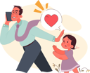پیش‌نمایش فایل absent-dad-showing-lack-of-responsiveness-to-child-11382153 از پک فعالیت کودکان
