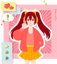 پیش‌نمایش فایل anime-girl-doing-entertaining-and-creative-hobby-11381927 از پک فعالیت افراد