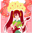 پیش‌نمایش فایل girl-playing-anime-music-using-guitar-11381922 از پک فعالیت افراد