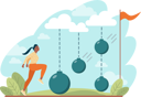 پیش‌نمایش فایل employee-achieves-business-target-11406574 از پک هدف کسب‌وکار