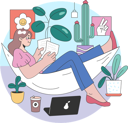 پیش‌نمایش فایل girl-is-reading-book-11410432 از پک کار از راه دور