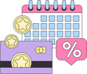 پیش‌نمایش فایل customer-marks-shopping-date-in-calendar-11410349 از پک وفاداری