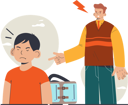پیش‌نمایش فایل angry-man-frustrating-on-boy-11408379 از پک کونترووِرسی