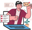 پیش‌نمایش فایل boy-is-doing-email-marketing-11408641 از پک کار از راه دور