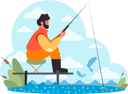 پیش‌نمایش فایل boy-is-doing-fishing-11408593 از پک تعطیلات