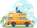 پیش‌نمایش فایل girl-is-enjoying-her-vacation-11408595 از پک تعطیلات