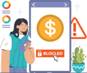 پیش‌نمایش فایل bank-account-blocked-11423768 از پک وام ووِردو