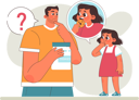 پیش‌نمایش فایل father-is-scolding-daughter-upon-eating-cookies-11415062 از پک پخش کودکان