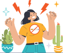 پیش‌نمایش فایل angry-woman-with-no-smoking-sign-11429867 از پک کِسساشن سیگارکشیدن