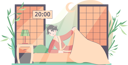 پیش‌نمایش فایل boy-sleeping-in-evning-8-oclock-11410698 از پک فعالیت افراد