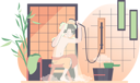پیش‌نمایش فایل boy-taking-shower-in-bathroom-11410711 از پک فعالیت افراد