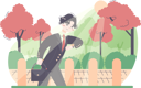 پیش‌نمایش فایل businessman-looking-at-watch-for-getting-late-for-office-11410712 از پک فعالیت افراد