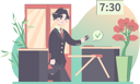 پیش‌نمایش فایل businessman-swipe-pass-card-to-electronic-reader-and-opening-automatic-gates-11410701 از پک فعالیت افراد