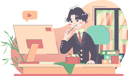 پیش‌نمایش فایل businessman-taking-food-at-office-in-break-time-11410709 از پک فعالیت افراد