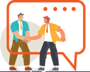پیش‌نمایش فایل business-guys-talking-about-business-11411042 از پک نِگوتیاشن