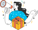 پیش‌نمایش فایل woman-is-doing-digital-marketing-11424229 از پک ویننِر کسب‌وکار