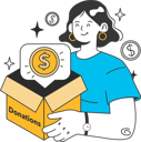 پیش‌نمایش فایل woman-is-doing-money-donation-11424233 از پک ویننِر کسب‌وکار