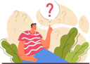 پیش‌نمایش فایل man-questioning-self-11433185 از پک کوریوسیتی