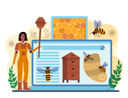 پیش‌نمایش فایل beekeeper-online-service-11516438 از پک غذا و نوشیدنی