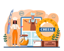 پیش‌نمایش فایل cheese-maker-online-service-11516443 از پک غذا و نوشیدنی