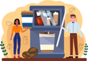 پیش‌نمایش فایل coffee-machine-11516430 از پک غذا و نوشیدنی