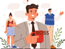 پیش‌نمایش فایل boss-talking-with-employee-11521493 از پک مهارت‌های ارتباطی