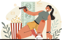پیش‌نمایش فایل girl-holding-gun-in-action-movie-11521067 از پک فیلم‌سازی