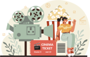 پیش‌نمایش فایل girl-watching-movie-with-popcorn-11521053 از پک فیلم‌سازی