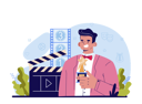 پیش‌نمایش فایل actor-getting-best-actor-award-11521170 از پک فعالیت افراد