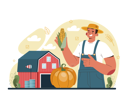 پیش‌نمایش فایل male-farmer-getting-farming-idea-11521171 از پک فعالیت افراد
