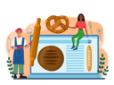 پیش‌نمایش فایل chef-preparing-bread-flour-11664308 از پک آشپزی آنلاین