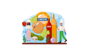پیش‌نمایش فایل chef-preparing-items-from-diary-products-11664259 از پک غذا آشپزی