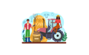پیش‌نمایش فایل farmers-working-in-farm-11664237 از پک غذا آشپزی