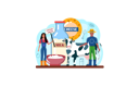 پیش‌نمایش فایل farmers-yield-animals-for-milk-products-11664236 از پک غذا آشپزی