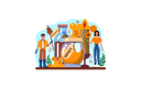 پیش‌نمایش فایل hiver-or-beekeeper-protecting-bees-11664252 از پک غذا آشپزی