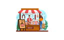 پیش‌نمایش فایل meat-stall-in-market-11664262 از پک غذا آشپزی