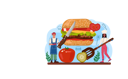 پیش‌نمایش فایل mother-making-hamburger-11664257 از پک غذا آشپزی