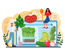 پیش‌نمایش فایل chef-prepares-vegetable-salad-11664195 از پک آشپزی آنلاین