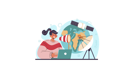 پیش‌نمایش فایل girl-working-on-weather-forecaster-11690975 از پک فعالیت وب