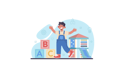 پیش‌نمایش فایل little-boy-playing-at-preschool-11690969 از پک فعالیت وب